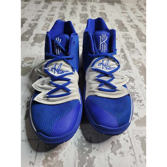Nike Kyrie Irving Shoes Men\'s 8 Basketball Shoes‎ Blue White Athletic